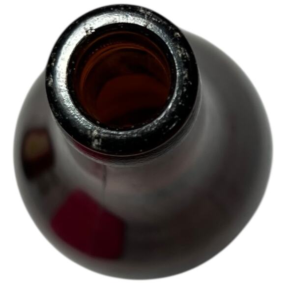 Vintage Bosch Glass Bottle Lake Linden Michigan Amber Not To Be Sold - Picture 6 of 10